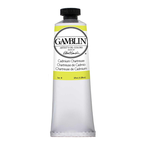 Gamblin Artist's Colors Gamblin Artist Grade Oil Color, 37ml Tube, Cadmium Chartreuse 