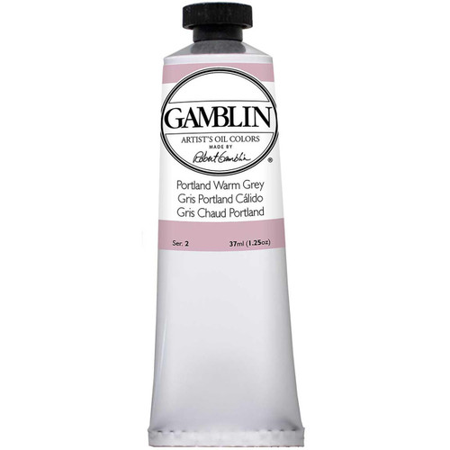Gamblin Artist's Colors Gamblin Artist Grade Oil Color, 37ml Tube, Portland Warm Grey