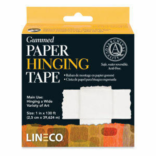 Lineco/University Products - Gummed Paper Hinging Tape - Frame/Hinge Sealing Tap