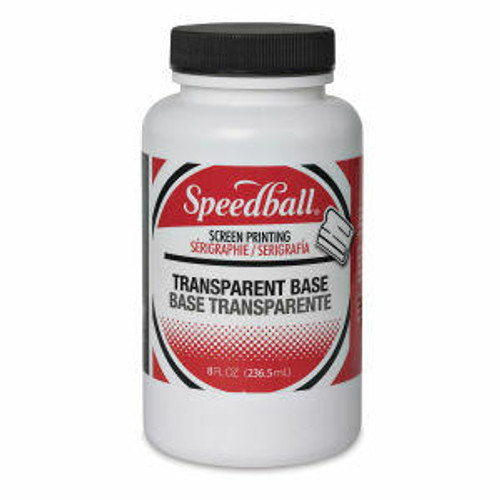 Speedball Art Products Speedball - Fabric Screen Printing Ink - 8 oz - Transparent Base