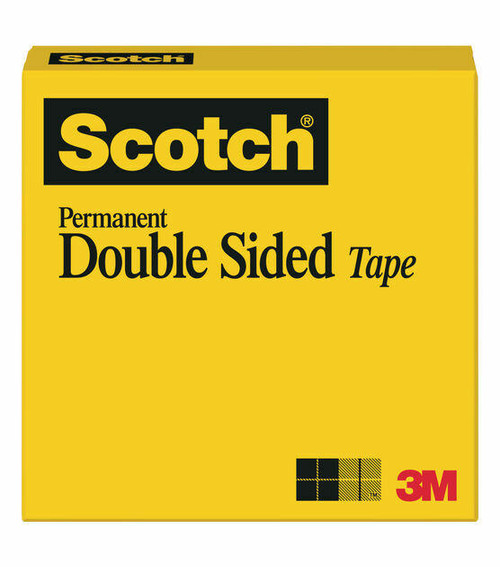 3M CO 3M - #665 Scotch Double-Coated Tape - 1/2 x 36 yds