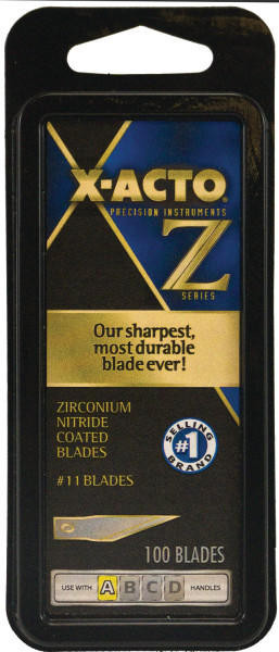 X-Acto - Z-Series #11 Blades - 100 Blades/Pkg,