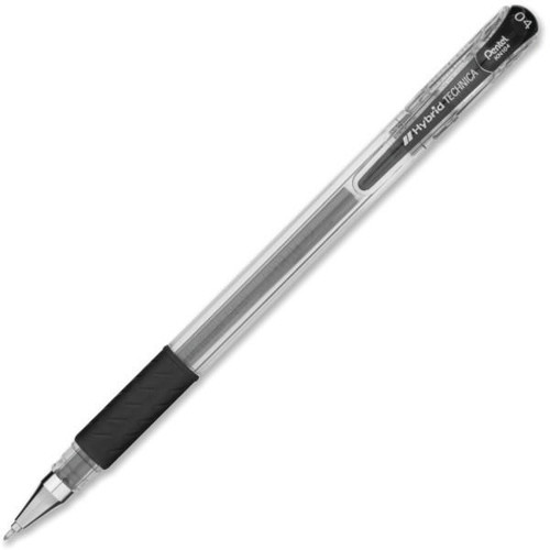  Pentel - Hybrid Technica Pen - .4mm -Black 