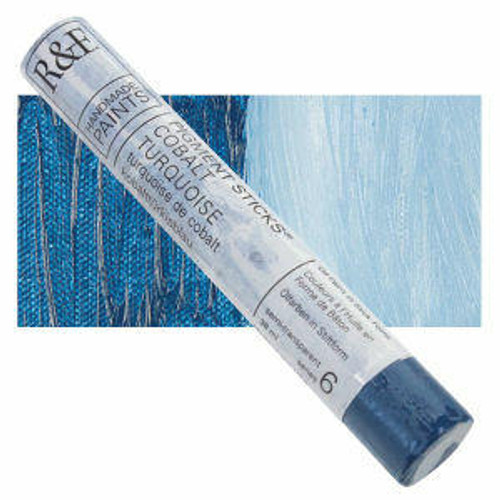 RandF HANDMADE PAINT RandF Handmade Paints - Pigment Sticks - Cobalt Turquoise