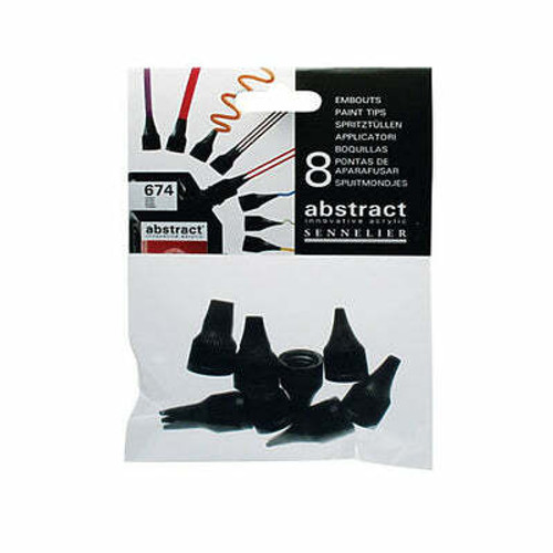 Sennelier - Assorted Tip Set for Abstract Acrylic - Assorted Tips for Abstract A