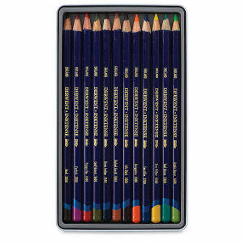 derwent Derwent - Inktense Pencil Set - 12-Color Set Tin