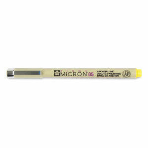 Sakura - Pigma Micron Pen - .45mm - Yellow - 05