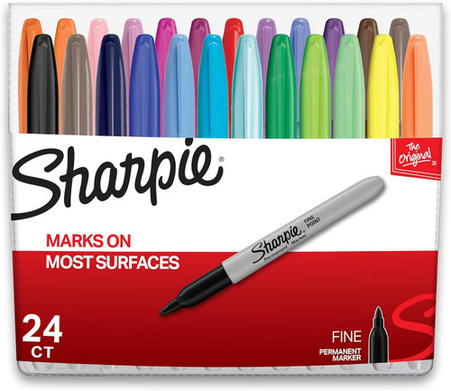 sharpie Sharpie Marker - Set - 24-Color Fine Point Set 
