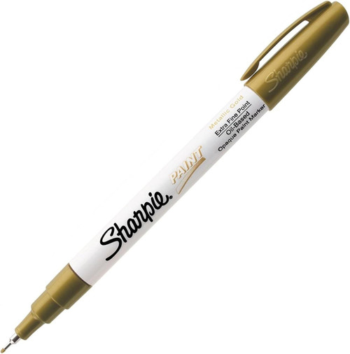 sharpie Sharpie Oil-Based Paint Marker - Extra-Fine - Gold 