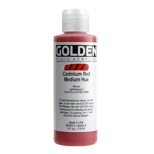 Golden Artist Colors Fluid Cadmium Red Medium Hue 4oz