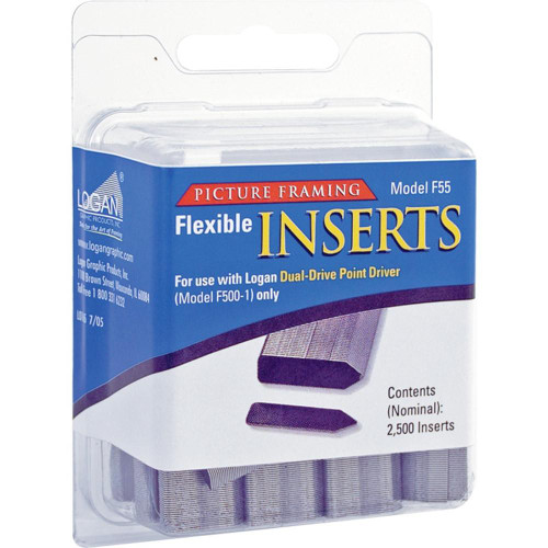 Logan Graphic Products, Inc. Logan F500-2 Framing Point Strip Refills - Flex Point - 2,500/Pkg. 