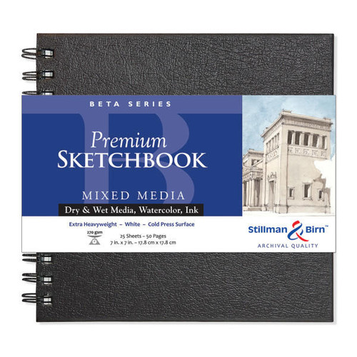 STILLMAN & BIRN Stillman & Birn Beta Series Hard-Bound Sketch Book 7" x 7"