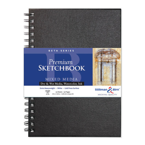 STILLMAN & BIRN Stillman & Birn Beta Series Hard-Bound Sketch Book 7" x 10"