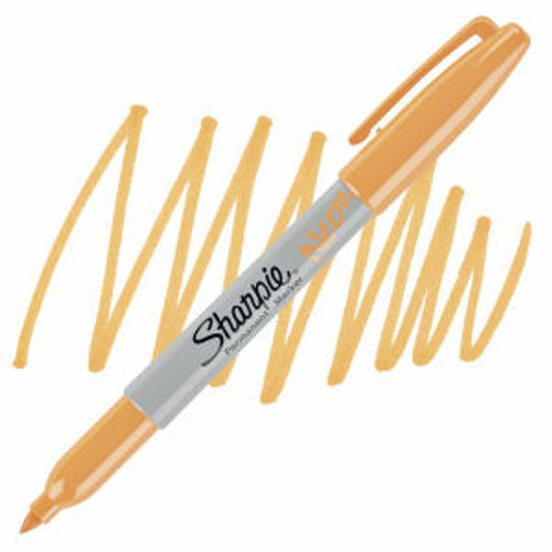 sharpie Sharpie Marker - Fine - Neon Orange