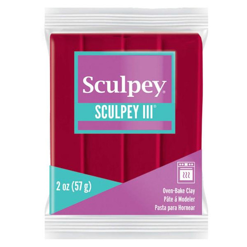  Sculpey III - 2 oz. - Red 