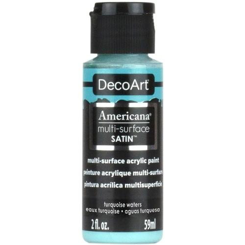 decoart Deco - Americana Multi-Surface Acrylic - 2 oz - Turquoise Waters