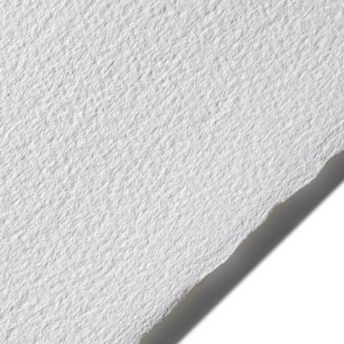 Arches Bright White Watercolor Paper Sheet, Rough, 22" x 30", 140 lb.