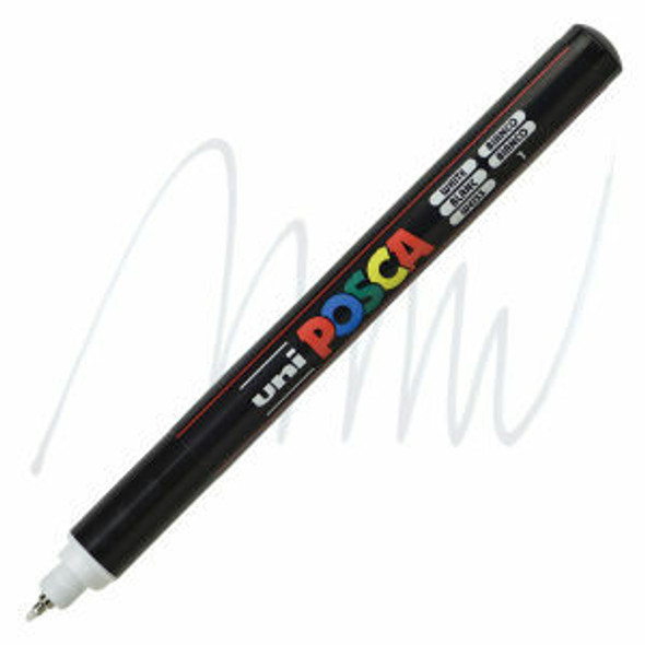 posca POSCA Paint Pen, PC-1MR Ultra-Fine Tip, White