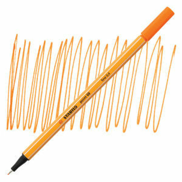Stabilo STABILO point 88 Pen, Pale Vermillion
