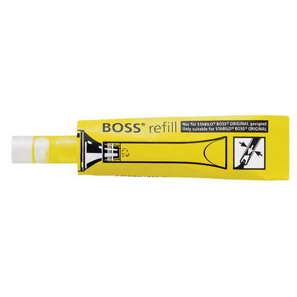 Stabilo STABILO BOSS Original Highlighter Refills, Yellow