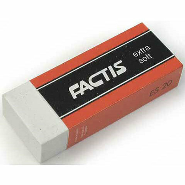 General Pencil Co, Inc General Pencil Factis Extra-Soft White Vinyl Eraser