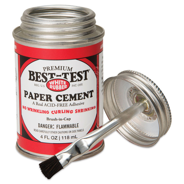 Best-Test Paper Cement - 8 oz.