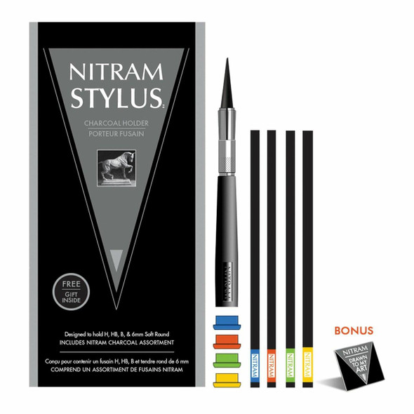 MACPHERSONS Nitram Charcoal Stylus Set