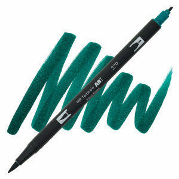 TOMBOW, INC Tombow Dual Brush-Pen, Jade Green #379