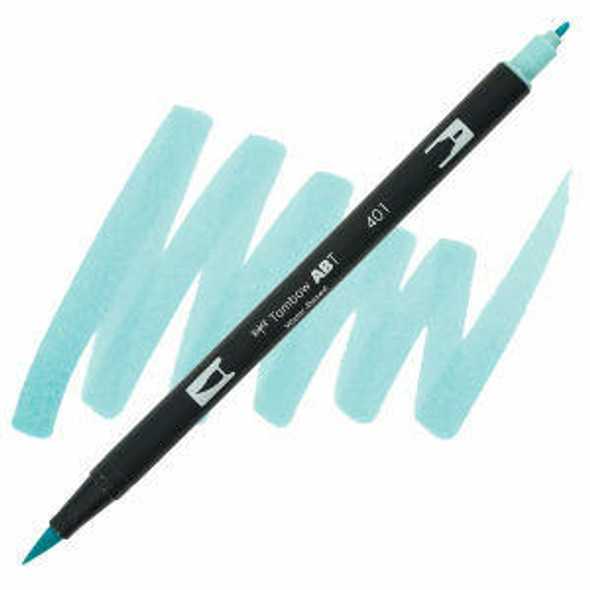TOMBOW, INC Tombow Dual Brush-Pen, Aqua #401