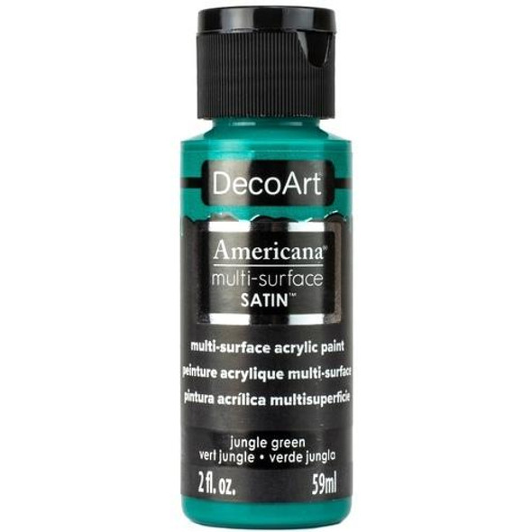 decoart DecoArt Americana Multi-Surface Acrylic Color, 2 oz, Jungle Green