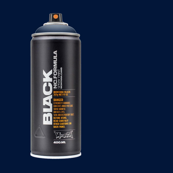Montana Cans BLACK Spray Paint, 400ml, Dark Indigo