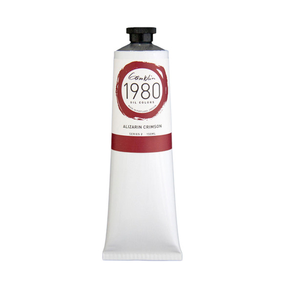 Gamblin Artist's Colors Gamblin 1980 Oil Color, 150ml, Alizarin Crimson