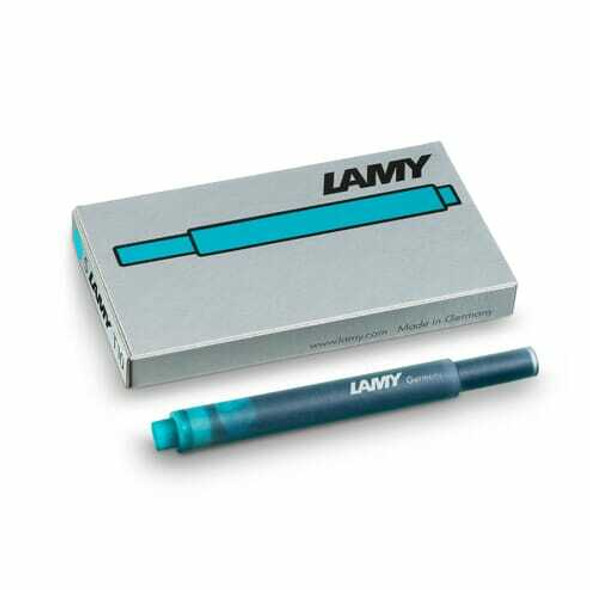 LAMY INC LAMY Ink Cartridge T10 Turquoise Box
