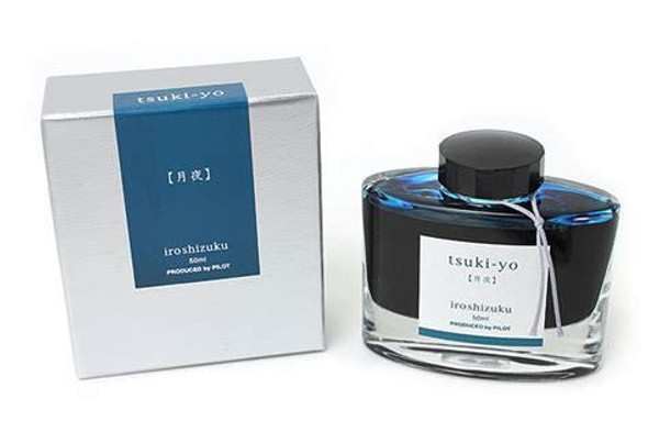 Pilot Iroshizuku Ink Tsuki-Yo Deep Teal 50mL