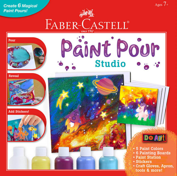 Faber-Castell Do Art Paint Pour Studio Kit