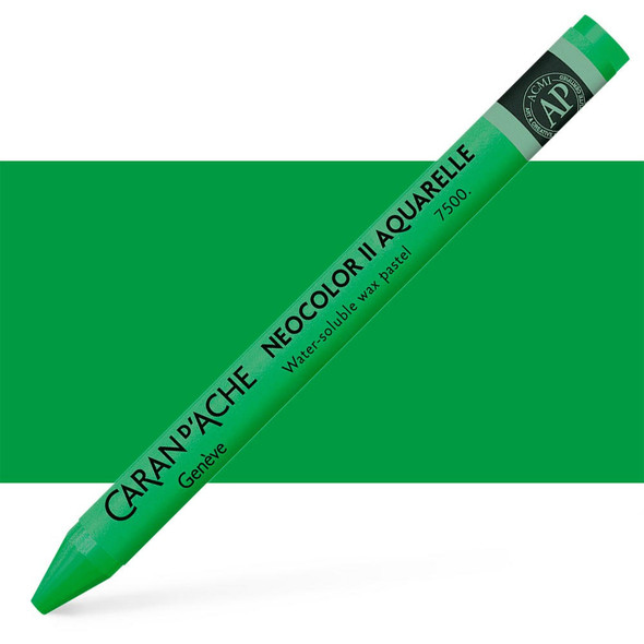 Creative Art Materials, Ltd NeoColor II Watersoluble Wax Pastel Emerald Green 210