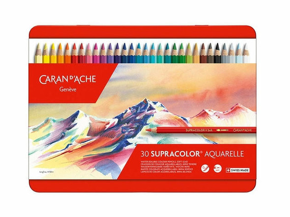 Creative Art Materials, Ltd Supracolor Soft Aquarelle Pencil Set of 30