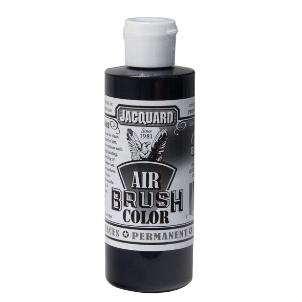Jacquard Airbrush Paint, Opaque Black, 4oz.