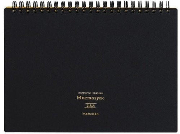 Maruman Corp. Mnemosyne Notebook -Spiral Bound Blank - (A5) 6" x 8"