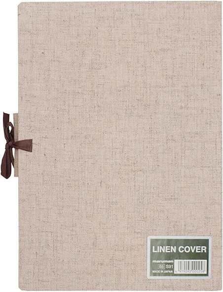 Maruman Corp. Linen Cover Sketch Book -  (B5) 7" x 10"