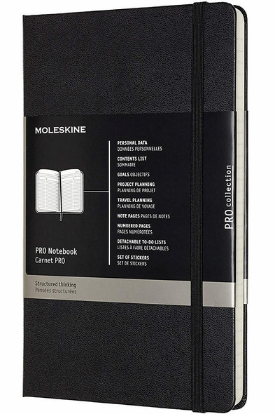 Moleskine Classic Planner - Daily Hardcover - 12 Month - Pocket - Black -  Sam Flax Atlanta