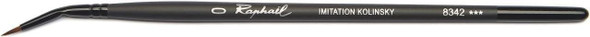 raphael Synthetic Kolinsky Watercolor Brush - Curved Round - 0 