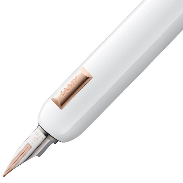 Lamy Inc LAMY Dialog CC Fountain Pen, White, Extra-Fine Nib 