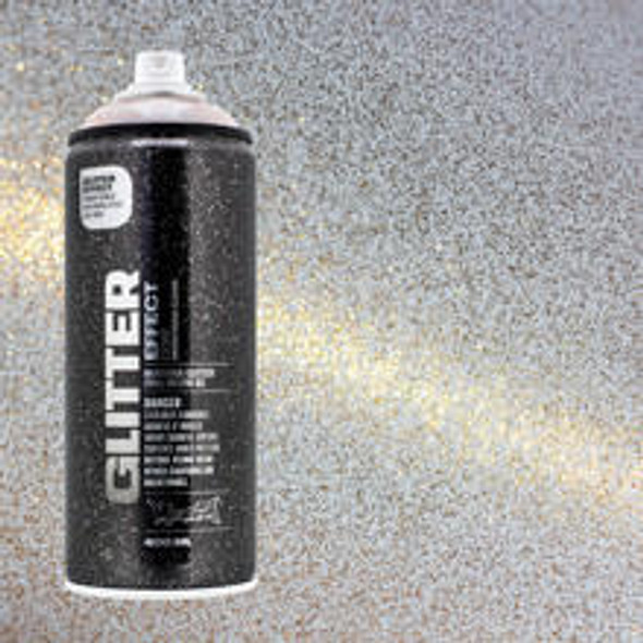 Montana Cans GLITTER EFFECT Spray Paint, 400ml, Dusty Gold