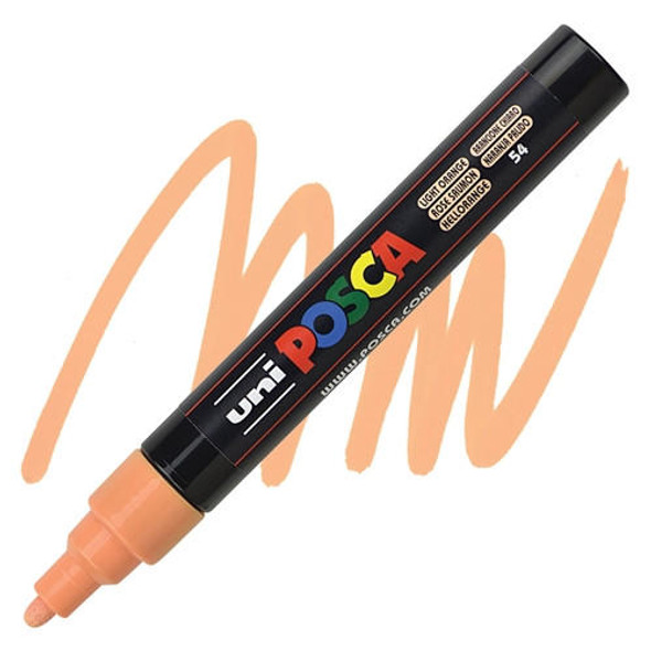 posca POSCA Paint Marker, PC-5M Medium Bullet, Light Orange 