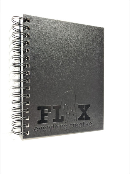 Art Alternatives Flax A-Town Down Imprinted Art Alternatives Spiral-Bound Sketch Book, 5.5" x 8"