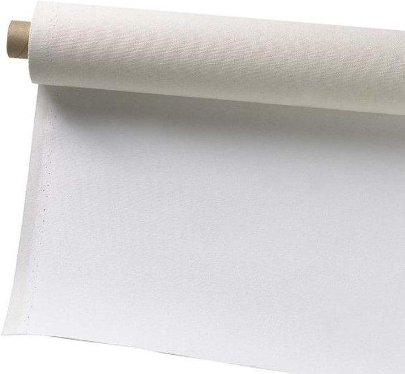 Fredrix Canvas Roll, Sold by the Yard, 53" Primed