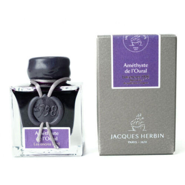 Exaclair, Inc. Jacques Herbin Ink - 1798 Amethyste de l'Oural 50mL