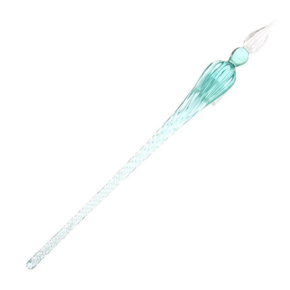 Exaclair, Inc. Jacques Herbin Glass Dip Pen - Turquoise 