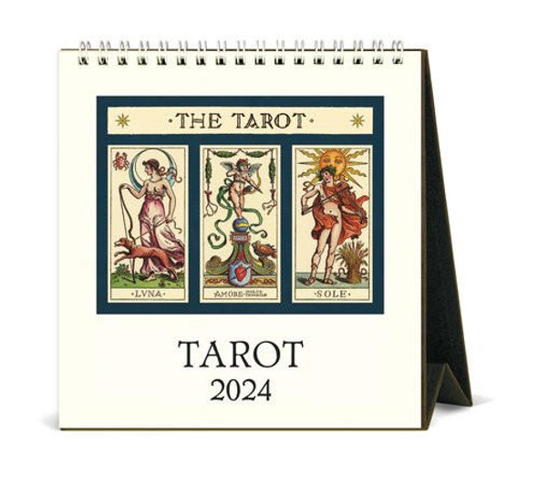 CAVALLINI PAPERS & CO., INC. 2024 Cavallini Desk Calendar - Tarot 